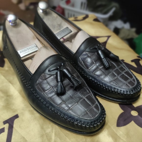 Magnanni leather tassel loafers - Picture 3 of 9